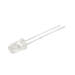 Dioda LED UV 5 mm UV 700 mcd kąt 15° do sygnalizacji i układów elektronicznych