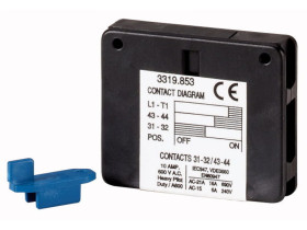 Styk pomocniczy 1NO+1NC 3A QM40/QM63 QMAUX1NO+1NC40/63 1319851 EATON