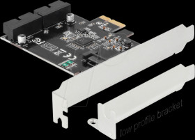90387 PCIe card to 2x USB 3.0 pin connector