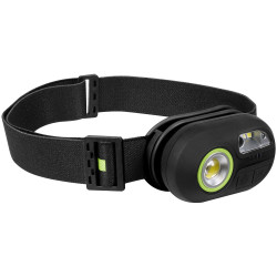 Sealey HT300R Rechargeable Headlight with Auto-Sensor 3W COB &amp; 1W SMD LED