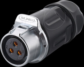 IC01-20P302 Industrial socket - S1 - Power, 3-pin