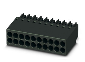 Złącze PCB 15 -pinowe raster 2.54mm 2 -rzędowe Wciskane Żeński Phoenix Contact