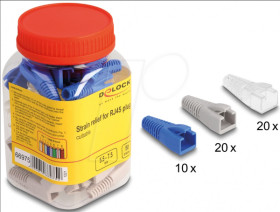 66975 Bend protection sleeve for RJ45, colored, 50 pieces