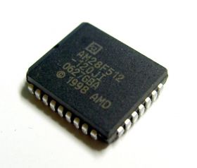 Pamięć FLASH 28F512 (SMD) AMD 120ns, –40°C do +85°C