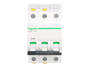 Wyłącznik nadprądowy 3P B 16A 6kA AC iC60N-B16-3 Acti9 A9F03316