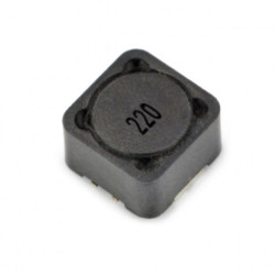 Dławik drutowy 22uH/4,7A - DE1207-22 - SMD