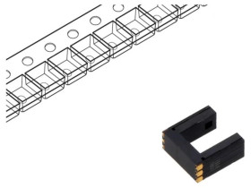 EE-SX1350 Czujnik fotoelektryczny typu nadajnik-odbiornik, montaż PCB