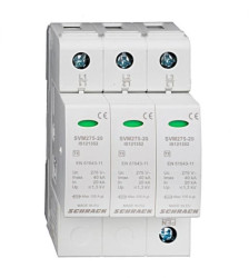 Ochronnik SETTEC C Typ T2 , 3+0 do sieci TN-C, 275V/20kA