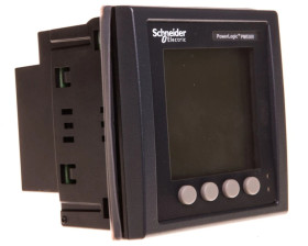 Miernik parametrów sieci (U, I, P, Q, f, PF, E) 5/1A przekładnik 100-415V AC Modbus tablicowy 96x96mm METSEPM5310