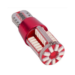 Żarówka LED T10 12V 4W Czerwona W5W Red Premium