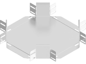 Czwórnik korytka CZKBP600H80 grubość blachy 1,5mm 186860 BAKS