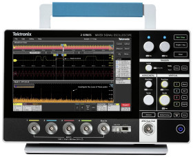 Oscyloskop cyfrowy Tektronix MSO24 2-BW-500 + MSO24 2-P6139B 500 MHz 1.25 GSa/s Kalibracja (ISO)