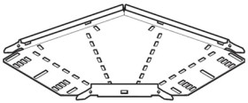 Akcesorium do rynien kablowych Stal ocynkowana , Narożnik 90° korytka kablowego, płaski, do średnich obciążeń Legrand