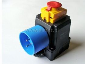 Wył. elektromag. 1F DZ08-2 c:250V 16A+ gniazdo BL