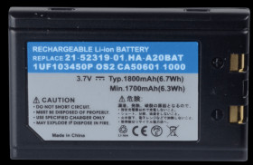 1800 mAh, Li-Ion for BANKSYS Xentissimo