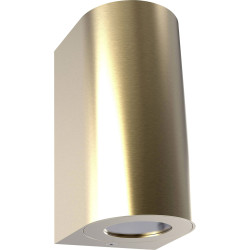 Nordlux 49721035 Canto Maxi Outdoor Wall Light Brass 56W GU10 Minimalist