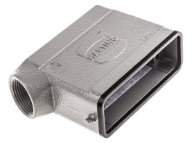 Osłona złączy dużej mocy HARTING rozmiar 16A Wpust boczny rozmiar gwintu PG16