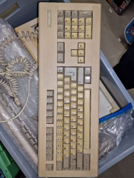 Commodore 2000 keyboard Red A Space Invader