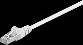 93498 Cat.5e F/UTP patch cable CCA white 5.0 m