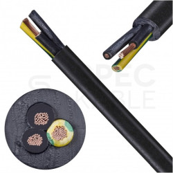 Kabel sterowniczy ziemny POWER 1000-YFR 3x1,5mm2 czarny 0,6/1kV zasilający numerowany olejoodporny linka Helukabel