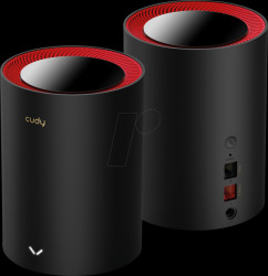 M3000(2-Pack)black Wi-Fi Mesh System, 2976 MBit/s, 2 devices