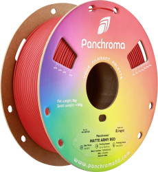 Filament do drukarek 3D PLA Polymaker CA04013, Średnica filamentu: 1.75 mm, 1000 g, Czerwony wojskowy, czerwony