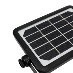 Naświetlacz solarny LED SOLEN 5W 500LM 4000K IP65 czarny czujnik PIR C83-SON-005BL-4K-PIR
