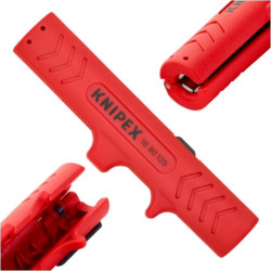 Ściągacz izolacji uniwersalny typu Allrounder do kabli okrągłych 8-13mm KNIPEX 16 80 125 SB