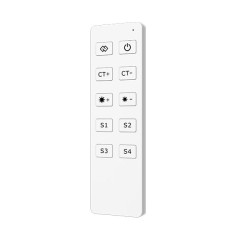 Pilot bezprzewodowy LED CCT ZigBee 3.0 4 sceny 3V biały