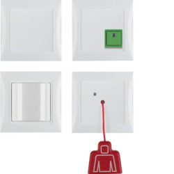 S.1 System przywoławczy połączenia alarmowego z ramką biały połysk 52008989