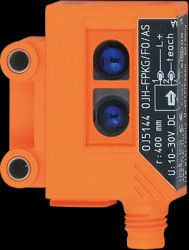 Diffuse sensor, 15-400 mm, PNP, 10-30 VDC, M8-connector, IP67, OJ5144
