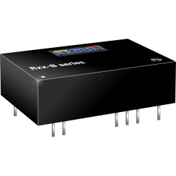 DC converter, 4.5-6 VDC, 3 W, 1 output, 41-120 VDC, 77 % efficiency, R05-100B