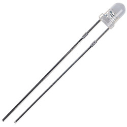 TruOpto OSWC3131A-PQ 3mm Warm White LED Water Clear 7000mcd