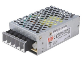 RS-25-15 Zasilacz impulsowy do wbudowania modułowy 25W 15VDC 1,7A