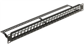 Patch Panel Rack 19Cali 24Xkeystone Pp-24/Fx/C-V2