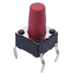 PHAP5-30VA2D3T2N2 9.5mm Height 6mm x 6mm Through Hole Tactile Switch 260g APEM