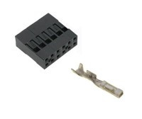 JS-D-12 Złącze do listew PH 2.54 mini-latch zaciskane na kable 2x6pin - 12-stykowe ( + terminale)