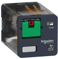 Relay, 2 Form C (NO/NC), 24 V (AC), 10 A, monostable, RUMC22B7