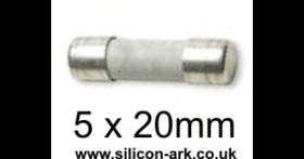 10 Amp 250V slow acting ceramic fuse 5 x 20mm