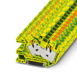 Listwa zaciskowa uziemienia 4 AWG żyły: 2 Wciskane Phoenix Contact