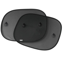 Osłona przeciwsłoneczna 35x45cm poliester z przyssawką na szybę 2szt.