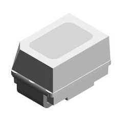 LED, SMD, Łagodny pomarańczowy, Vishay