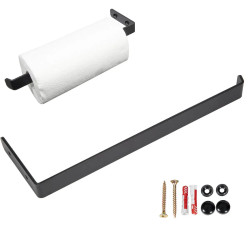 Wieszak metalowy na ręcznik papierowy