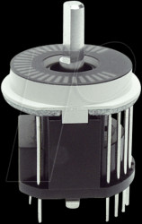 402163 ALPS LED rotary pulse encoder with switch, 15/30