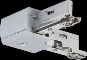 97648 URail L connector, 62x62 mm, max. 1000 W, chrome