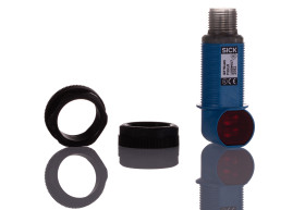 Czujniki fotoelektryczne Energetyczny cylindryczny SICK Przełączanie świateł, PNP zakres 3 mm → 115 mm