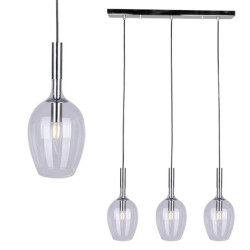 Lampa wisząca TANGO CLEAR 3xE14 ML6164 Milagro