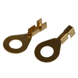 Konektor oczkowy nieizolowany M6 zagniatany na prz