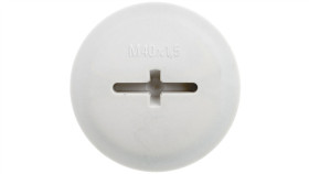Zaślepka Poliamidowa M40 Ip68 Z O-Ring Skindicht Blk-Gl-M 40X1,5 Jasnoszara...