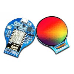 RoundyFi - moduł z okrągłym wyświetlaczem LCD IPS 1,28&quot; i ESP-12E